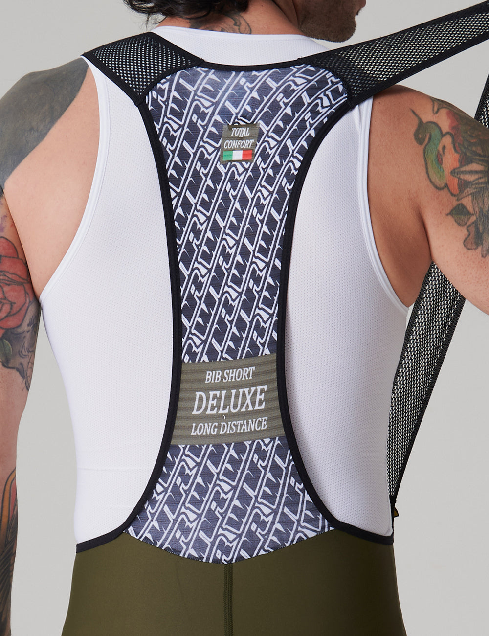 Seamless Men Bib / Deluxe Military Green
