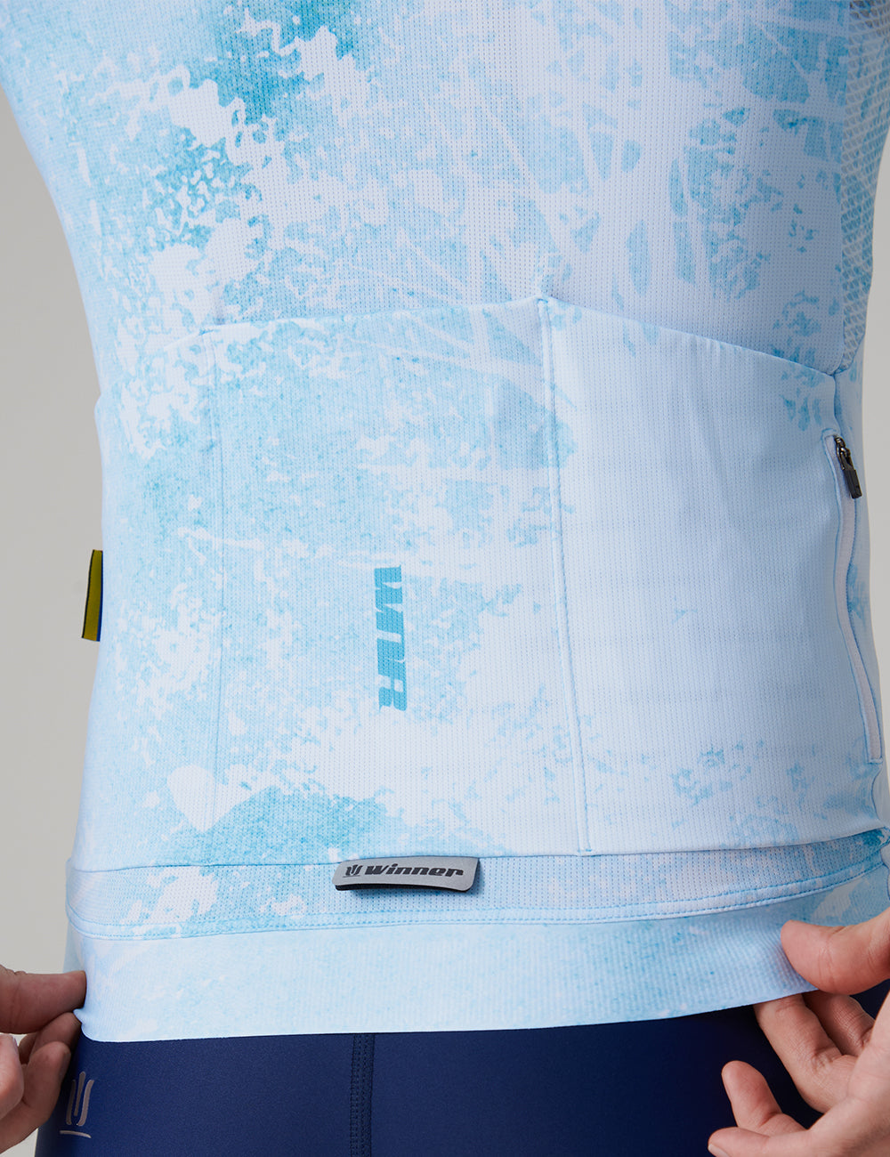 Jersey Solid Men Short Sleeve / Sky Mint