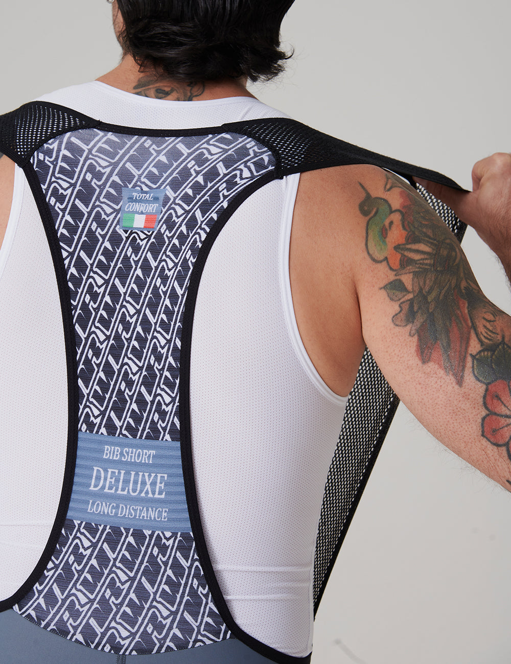 Seamless Men Bib / Deluxe Gray