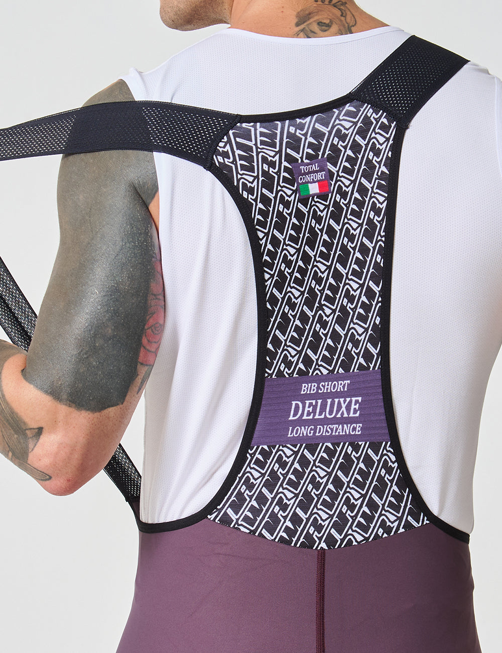 Seamless Men Bib / Deluxe Grape