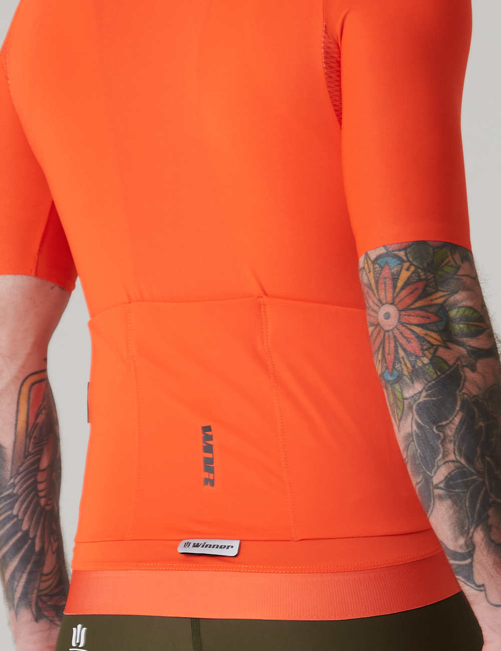 Jersey Solid Men Short Sleeve / Flare