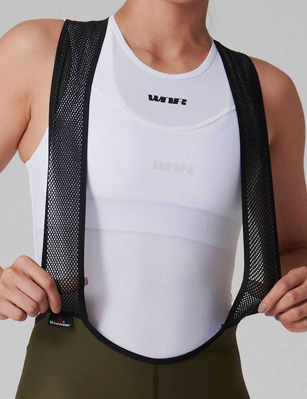 Seamless Women Bib / Deluxe Military Green