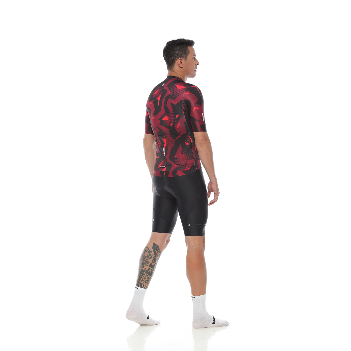 Jersey Velocitá Men Short Sleeve / Camo Red