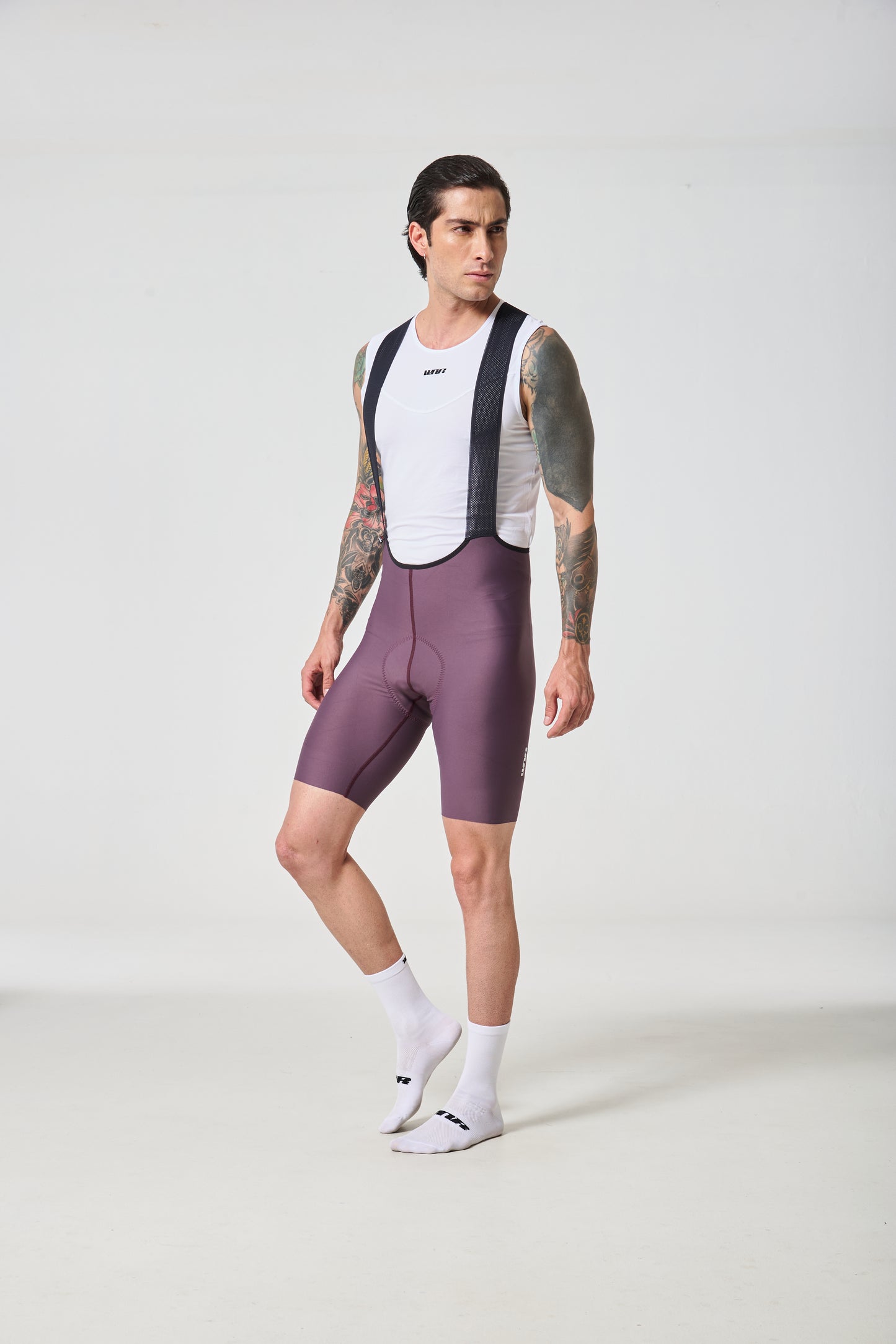 Seamless Men Bib / Deluxe Grape