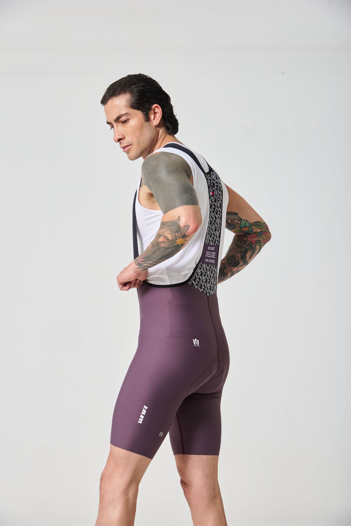 Seamless Men Bib / Deluxe Grape
