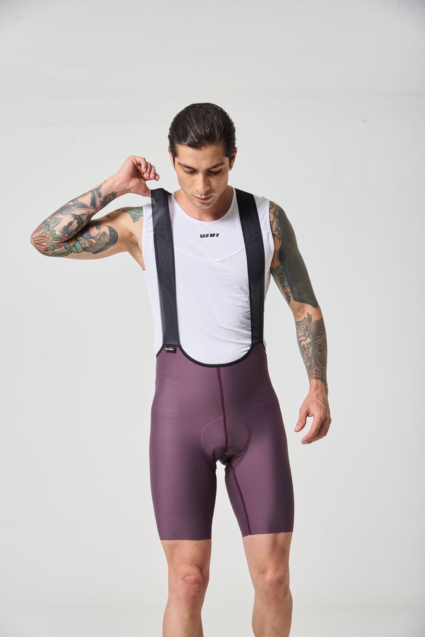 Seamless Men Bib / Deluxe Grape