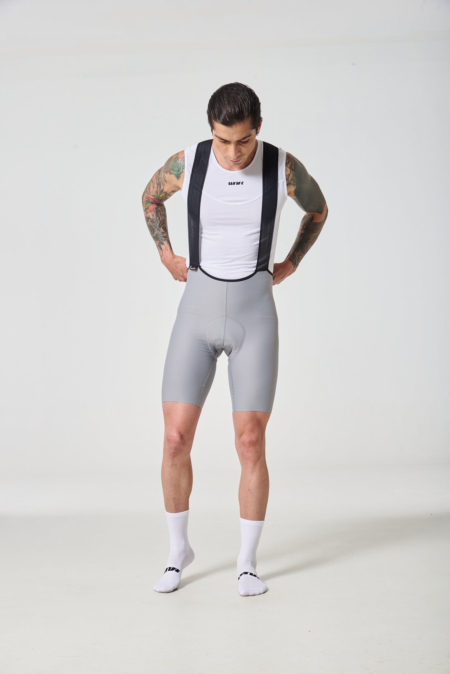 Seamless Men Bib / Deluxe Titanium