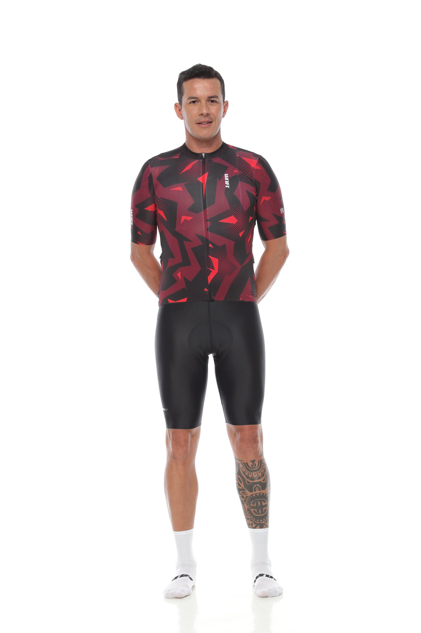 Jersey Velocitá Men Relax Fit Short Sleeve / Camo Red