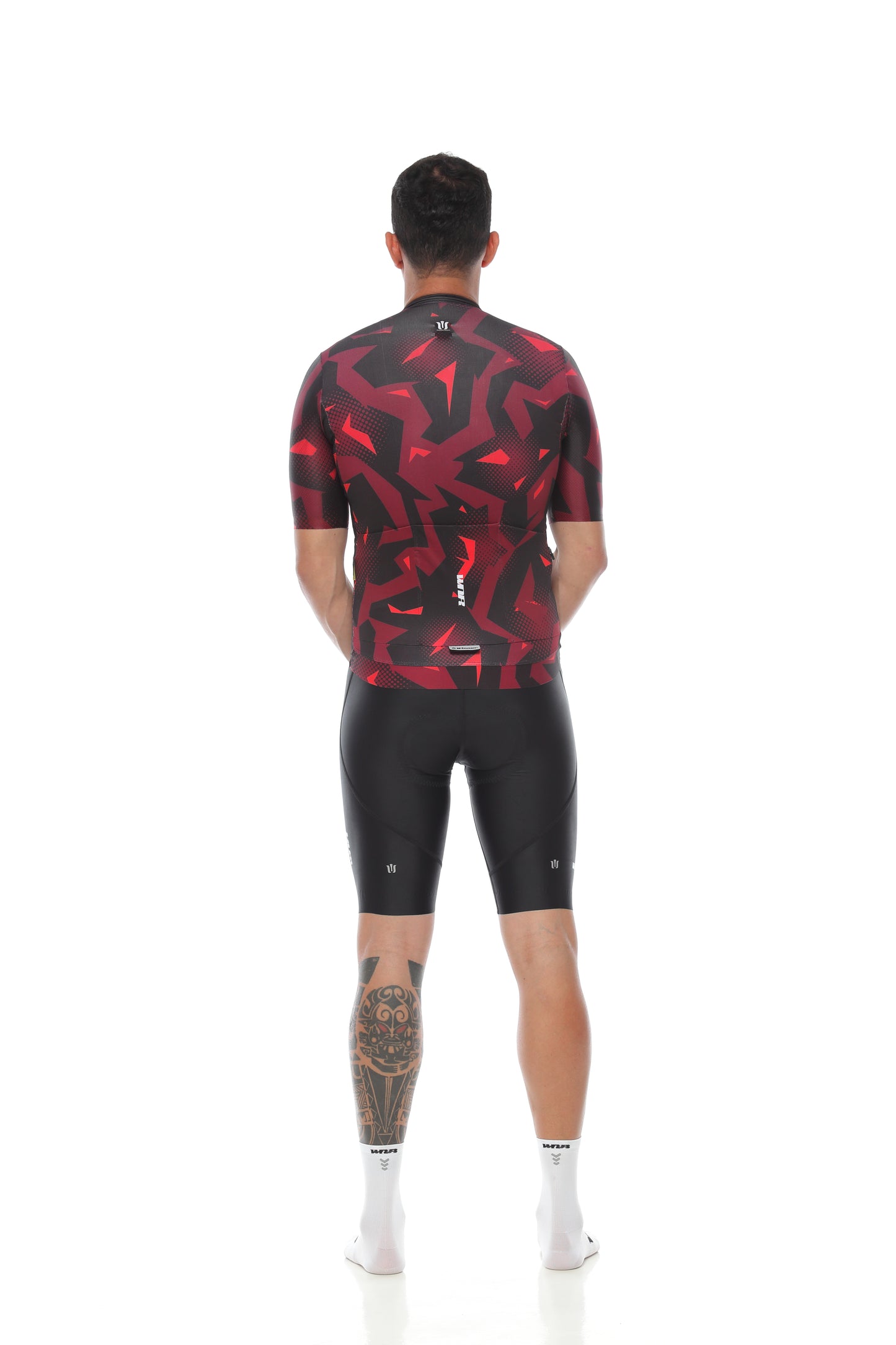 Jersey Velocitá Men Relax Fit Short Sleeve / Camo Red