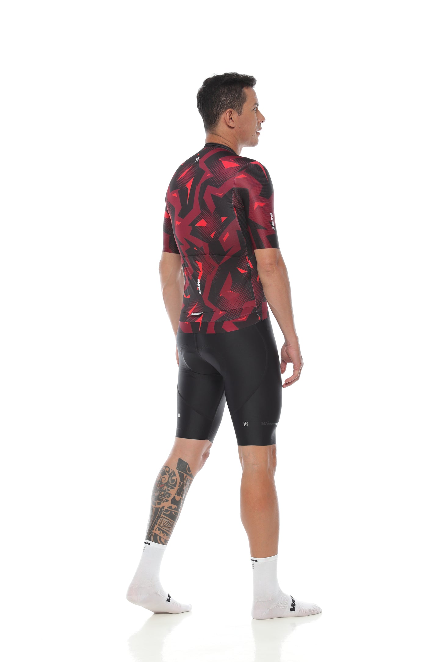 Jersey Velocitá Men Relax Fit Short Sleeve / Camo Red