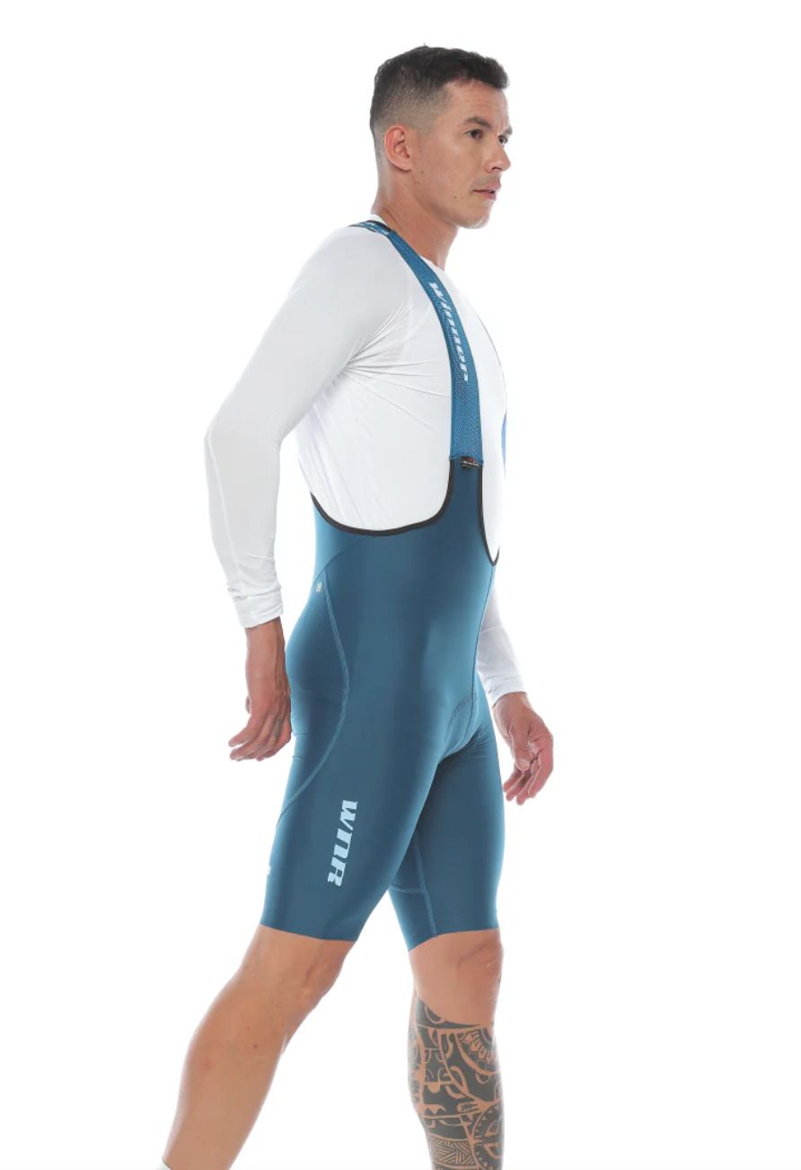Men Bib Hybrid / Petroleum