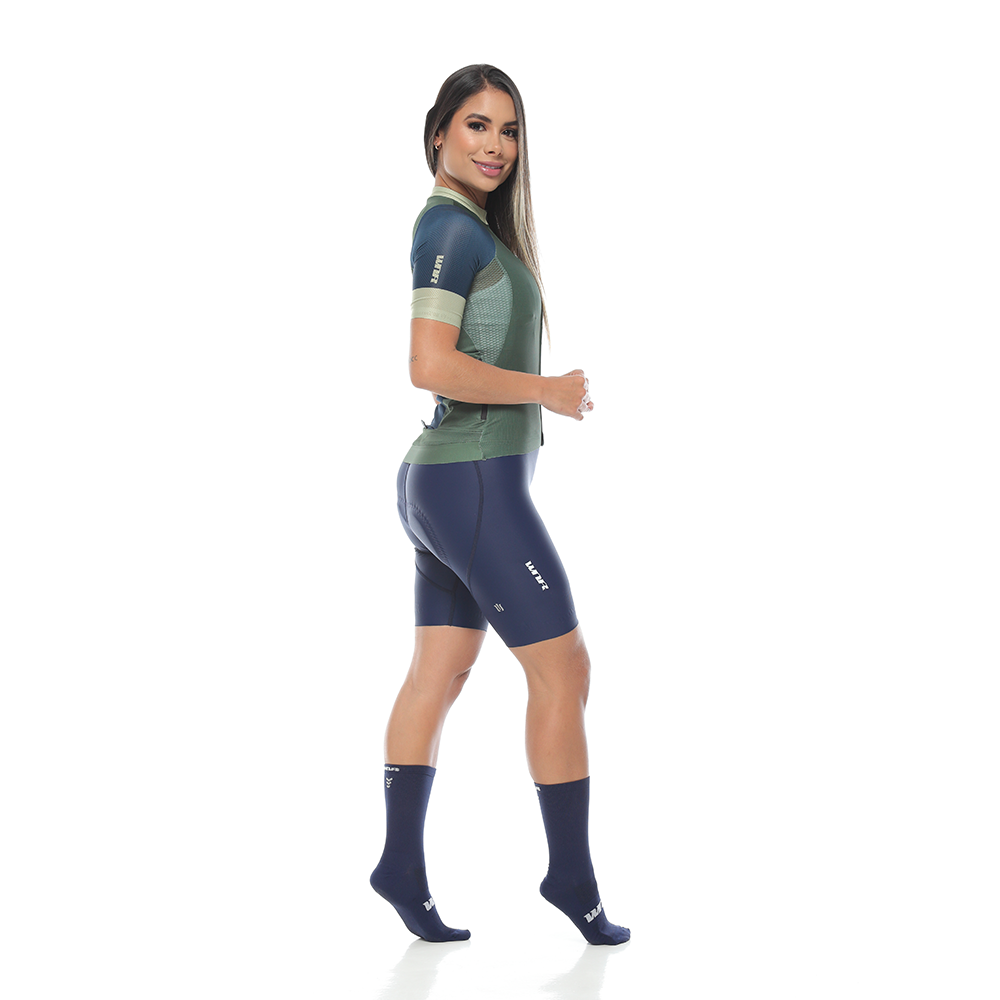 Jersey Prismatic Women Short Sleeve / Avocado