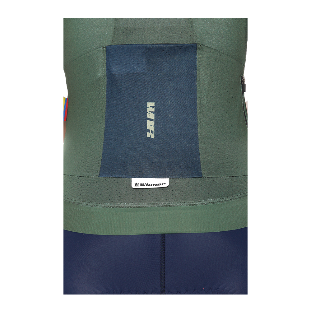 Jersey Prismatic Women Short Sleeve / Avocado