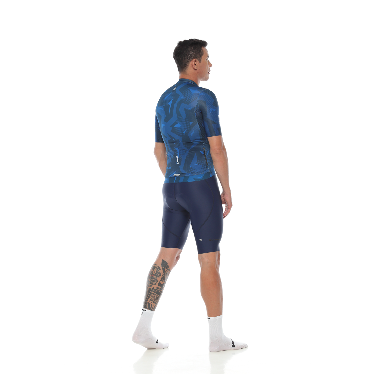 Jersey Velocitá Men Short Sleeve / Camo Blue