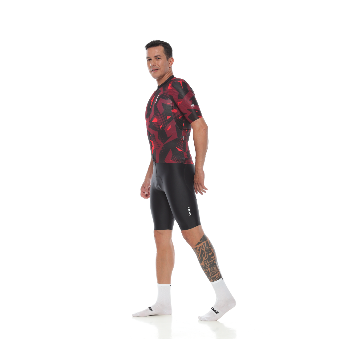 Jersey Velocitá Men Short Sleeve / Camo Red