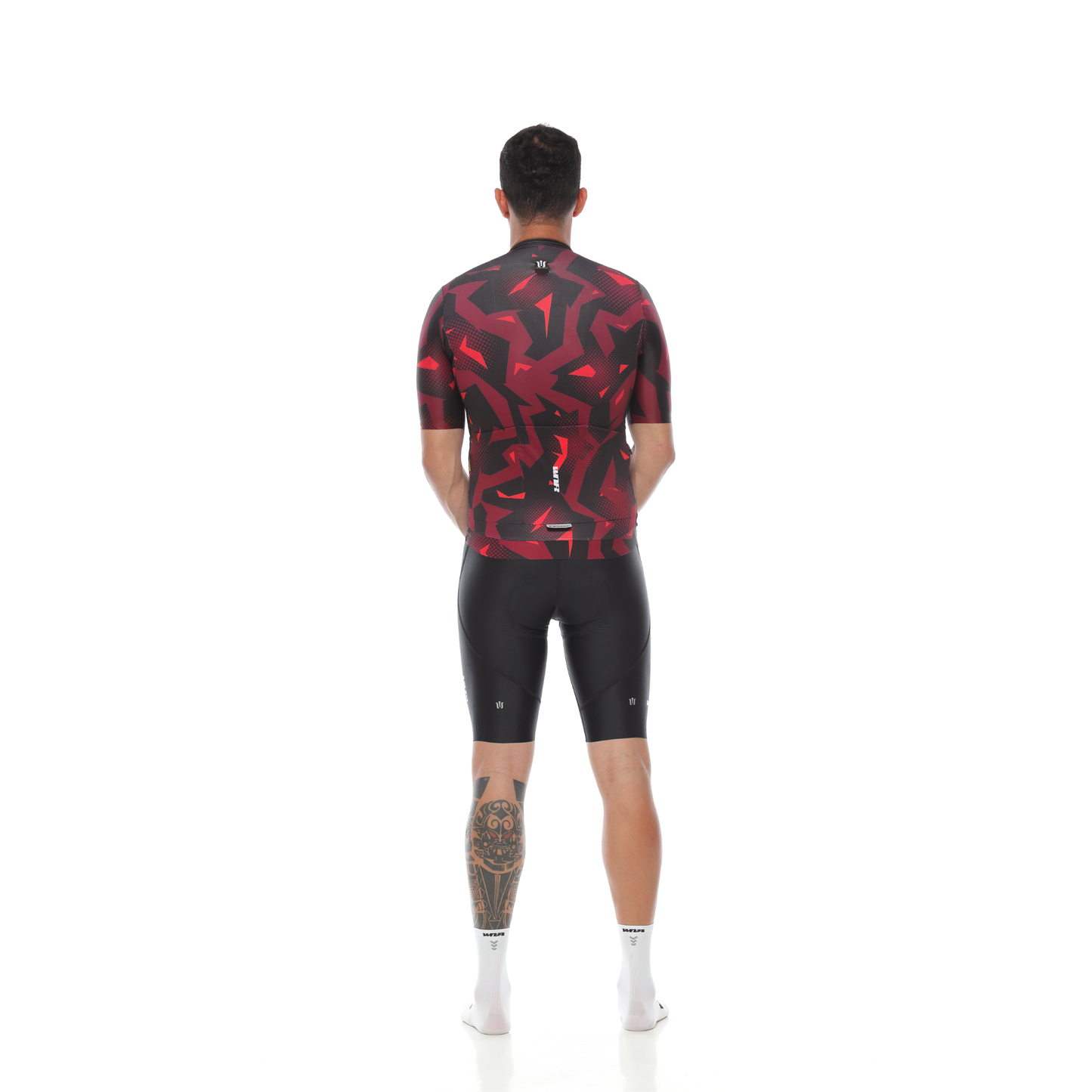 Jersey Velocitá Men Short Sleeve / Camo Red