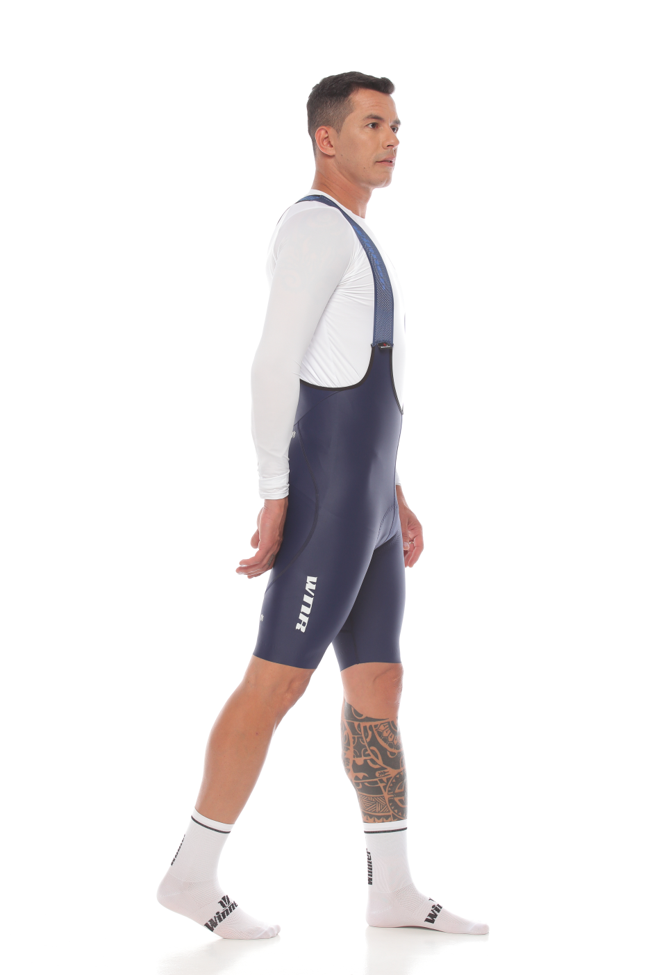 Men Bib Hybrid / Navy Blue