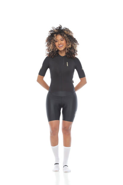 Suit Women Short Sleeve / Black PRO