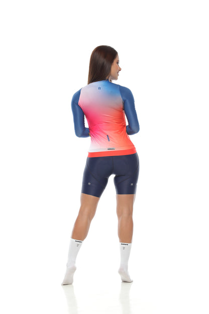 Jersey Velocitá Women Long Sleeve / Colorwave