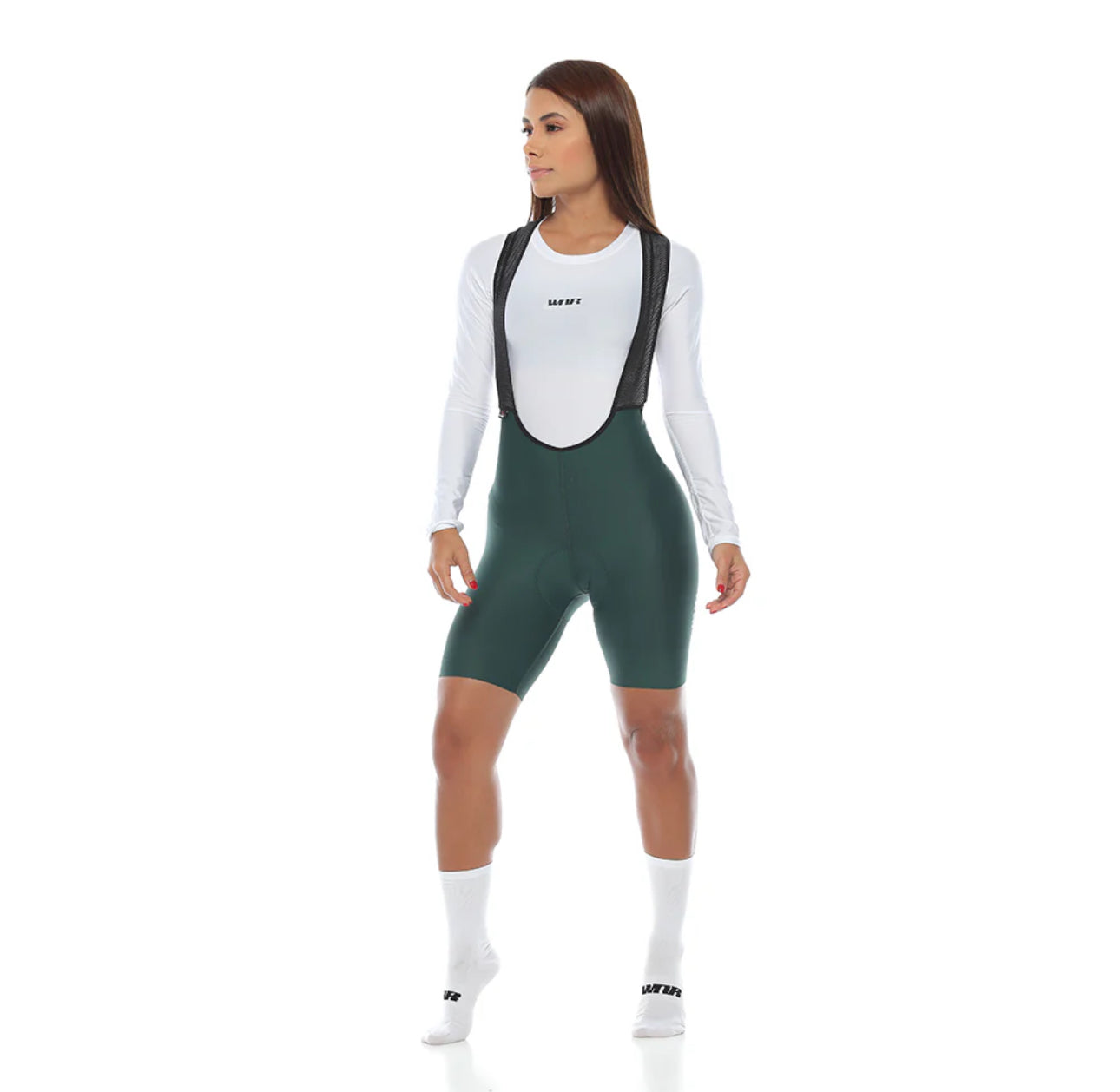 Seamless Women Bib / Deluxe Green