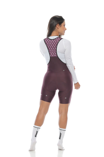 Women Bib Hybrid / Wine