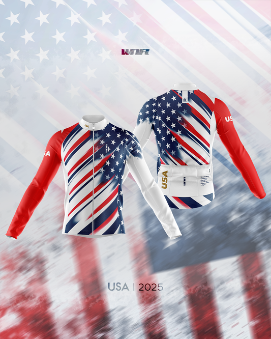 WOMEN'S JERSEY "USA" LONG SLEEVE