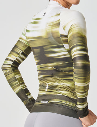 Jersey Kinetik Women Long Sleeve / Forest