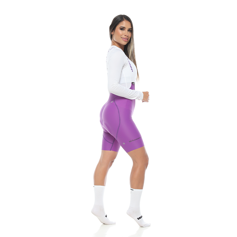 Women Bib Hybrid / Purple