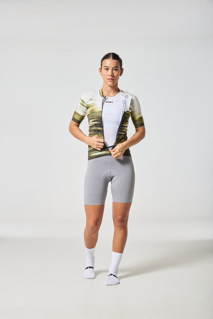 Jersey Kinetik Women Short Sleeve / Forest