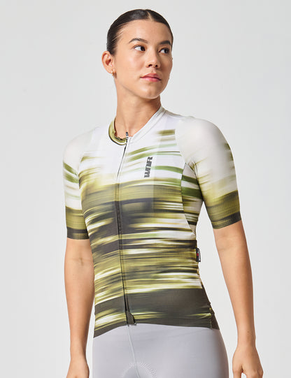 Jersey Kinetik Women Short Sleeve / Forest