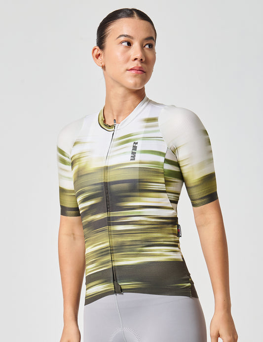 Jersey Kinetik Women Short Sleeve / Forest