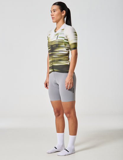 Jersey Kinetik Women Short Sleeve / Forest