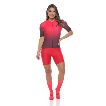 Jersey Deluxe Women Short Sleeve / Red