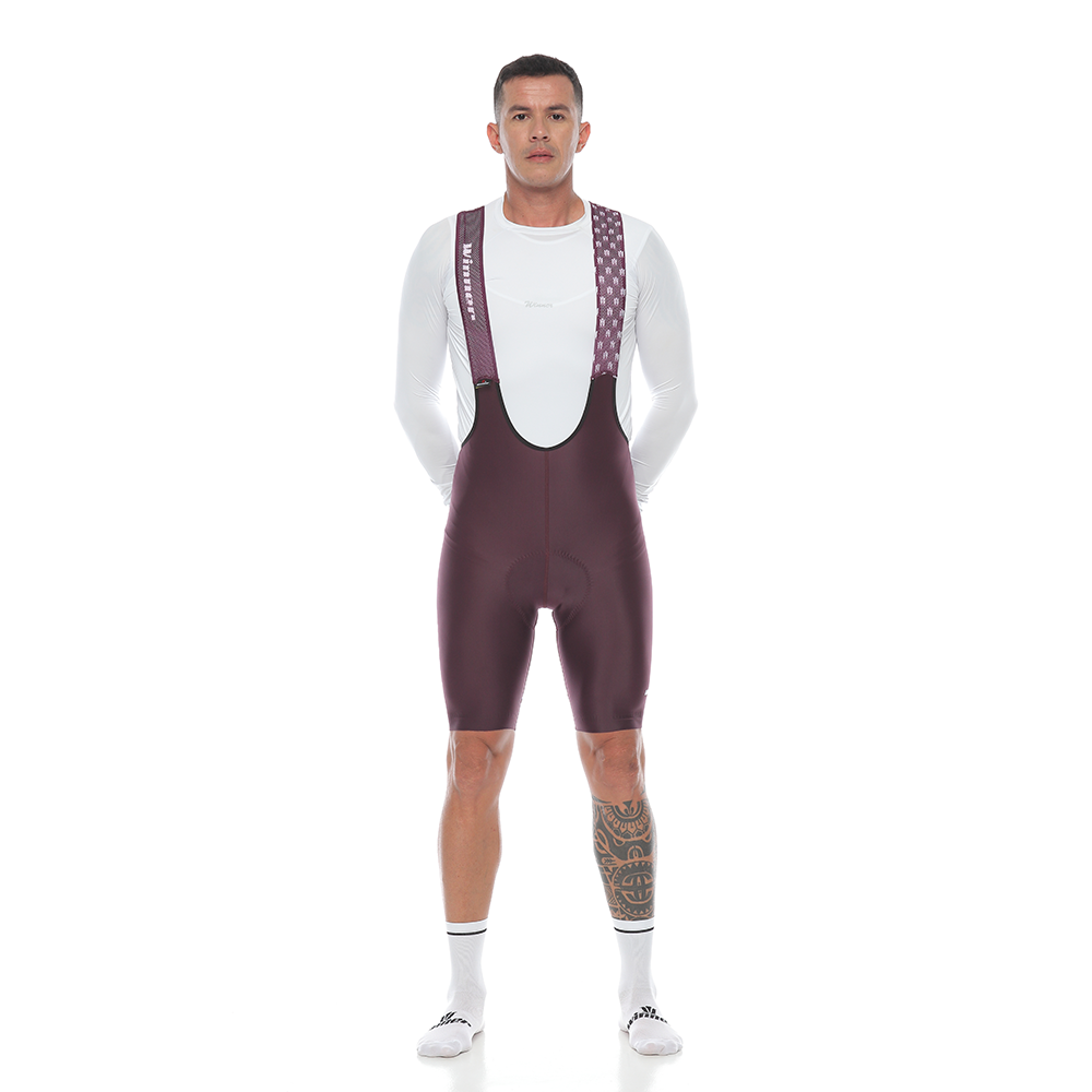 Men Bib Hybrid / Wine